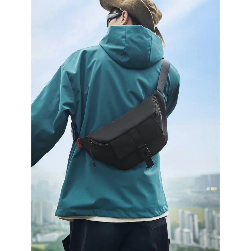 Unisex Large Capacity Chest Bag – Lightweight Crossbody Crossbody Chest Bag Nixie