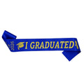 Class of 2026 Graduation Stole Sash – Unisex Satin Honor Scarf Graduation Stole Sash Nixie Royal blue