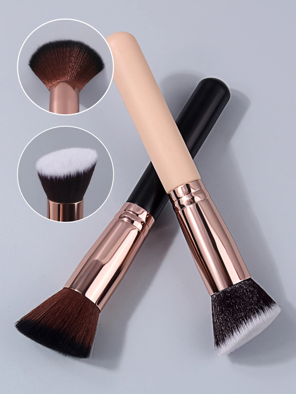 Angled Contour Brush – Soft Bronzer & Blush Makeup Tool Makeup Contour Brush Nixie