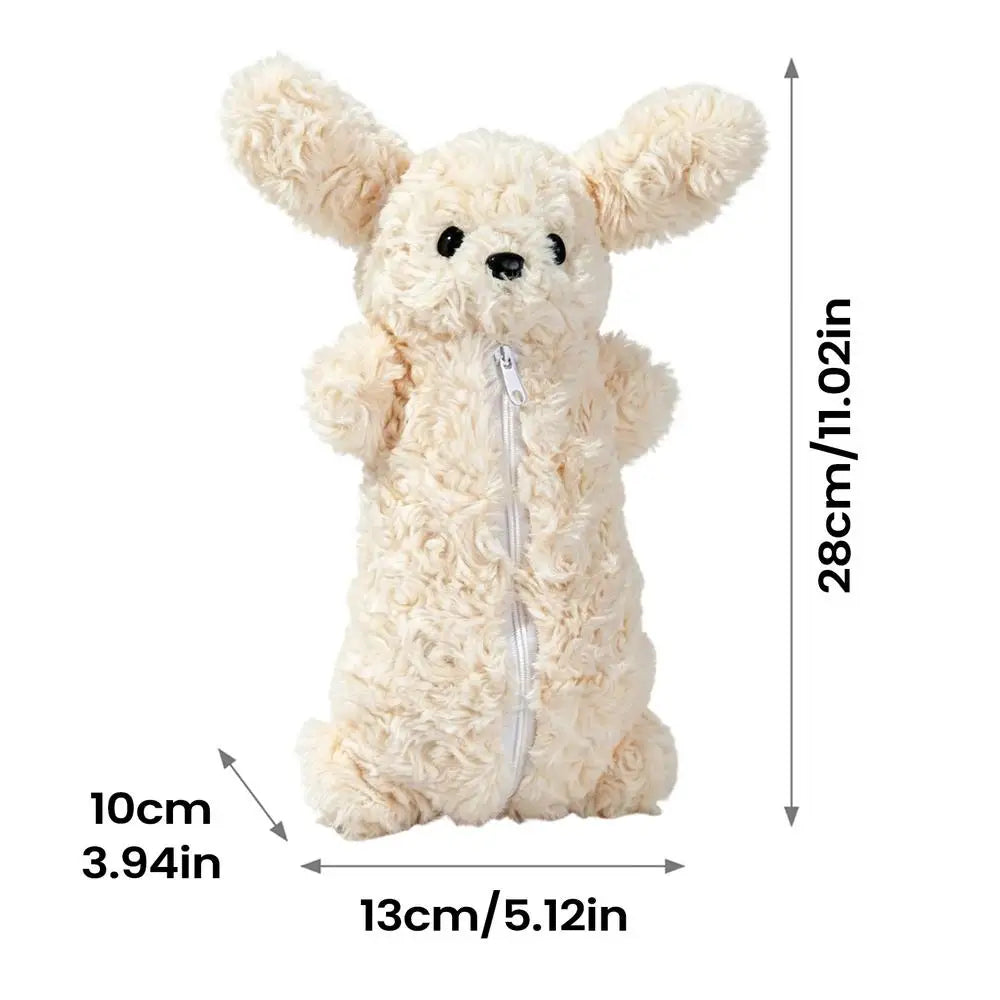 3D Cartoon Plush Pencil Case Large Capacity Stationery Pouch