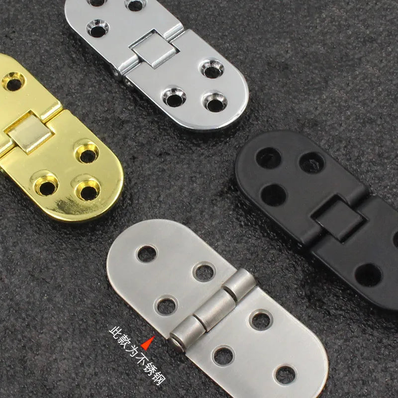 180° Flush Cabinet Hinge – Zinc Alloy Semicircle Door Hardware Cabinet Hinge Nixie