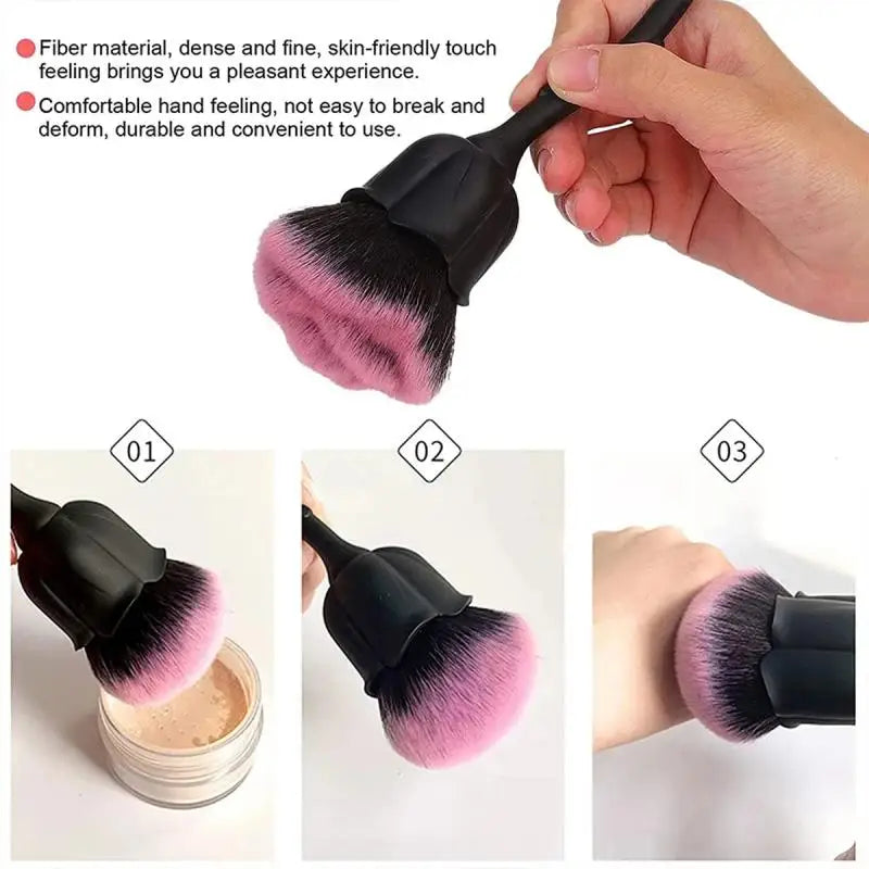 Gold Rose Flower Nail Art Brush – UV Gel & Manicure Tool Nail Art Brush Nixie