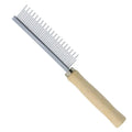 Pet Grooming Comb Wood Handle – Cats & Dogs Deshedding Tool Pet Grooming Comb Nixie A3