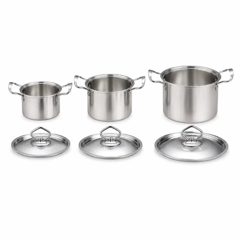 Nixie Stainless Steel Nonstick Saucepan with Lid – Camping Pot