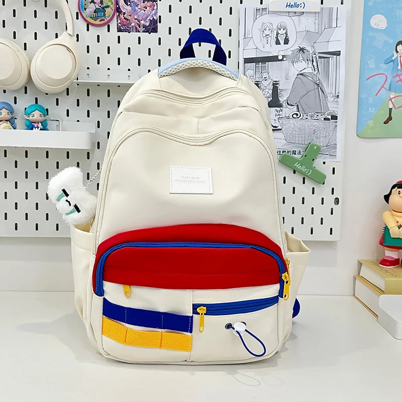 Nixie Cute Large-Capacity Waterproof Student Backpack