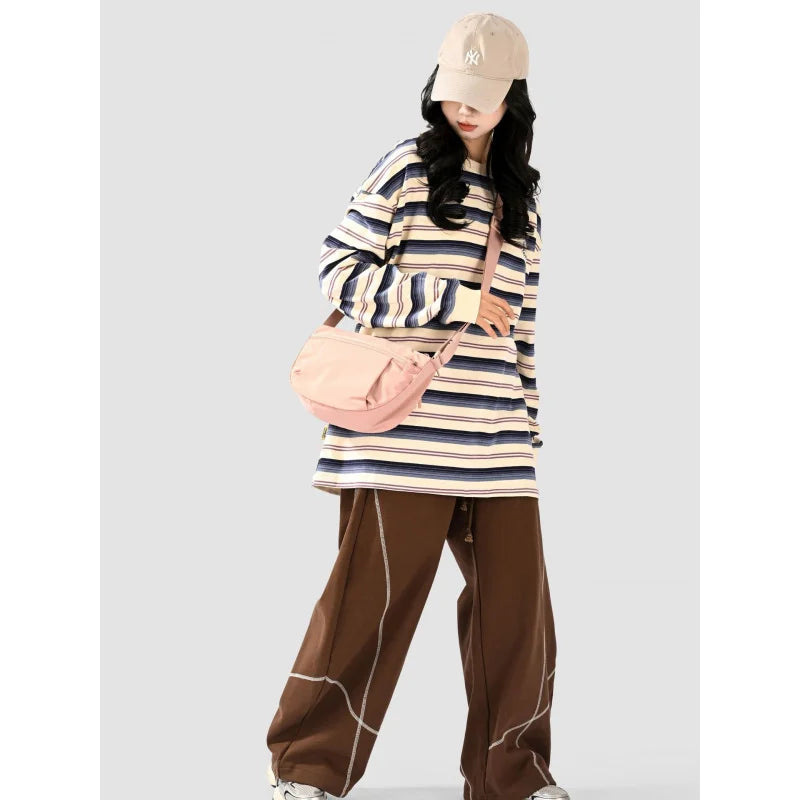 Nixie Dumpling Crossbody Bag – Unisex Multi-Compartment Sling