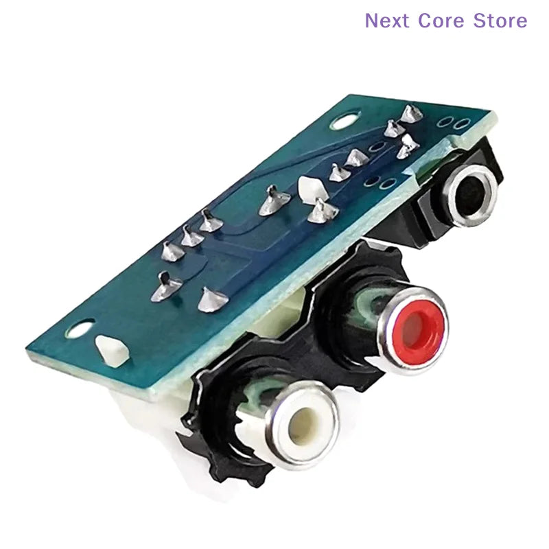 3.5mm Dual AV to XH2.54-3P Audio Adapter Board | Nixie Audio Adapter Board Nixie