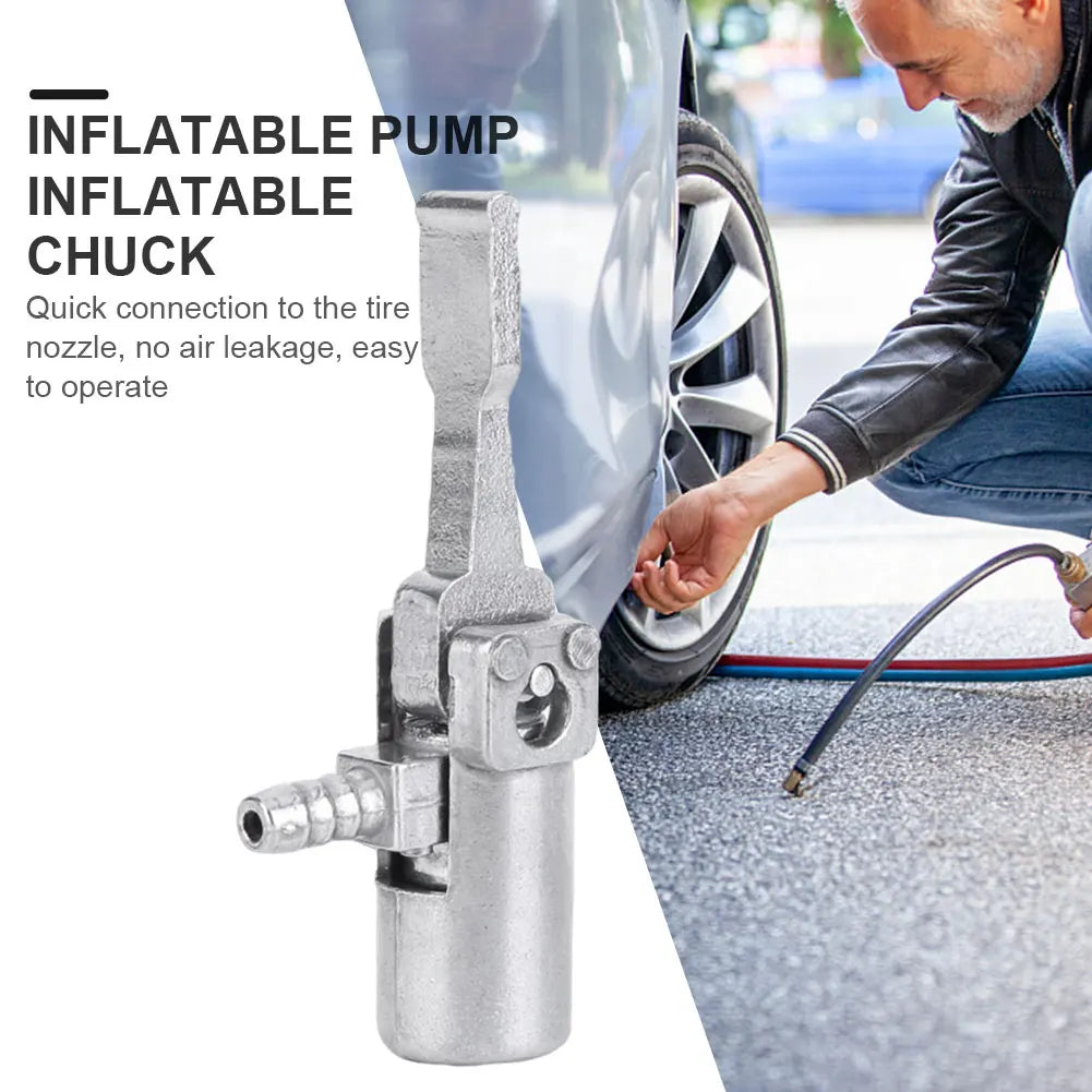 Tire Inflator Chuck Nozzle for 5-6mm Air Hose | Car Bike Moto Tire Inflator Chuck Nixie