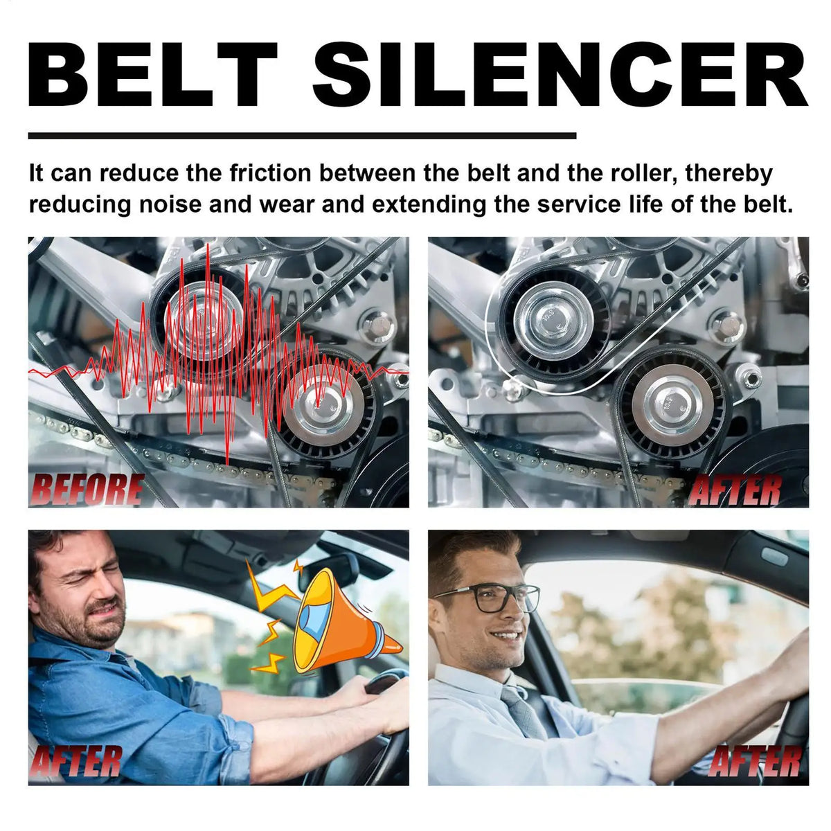 Car Engine Belt Dressing Spray 100ml – Quiet & Protect Belts Belt Dressing Spray Nixie