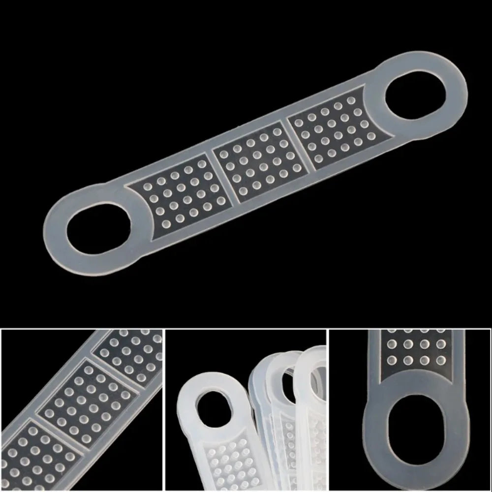 10PCS Silicone Anti-Slip Strips for Clothes Hangers | Non-Slip Pads Hanger Anti-Slip Strips Nixie