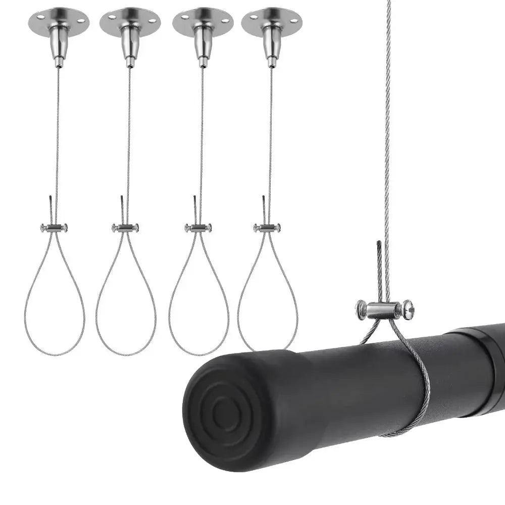 Stainless Steel Wire Rope Support for Shower Curtain Rod Curtain Rod Support Nixie