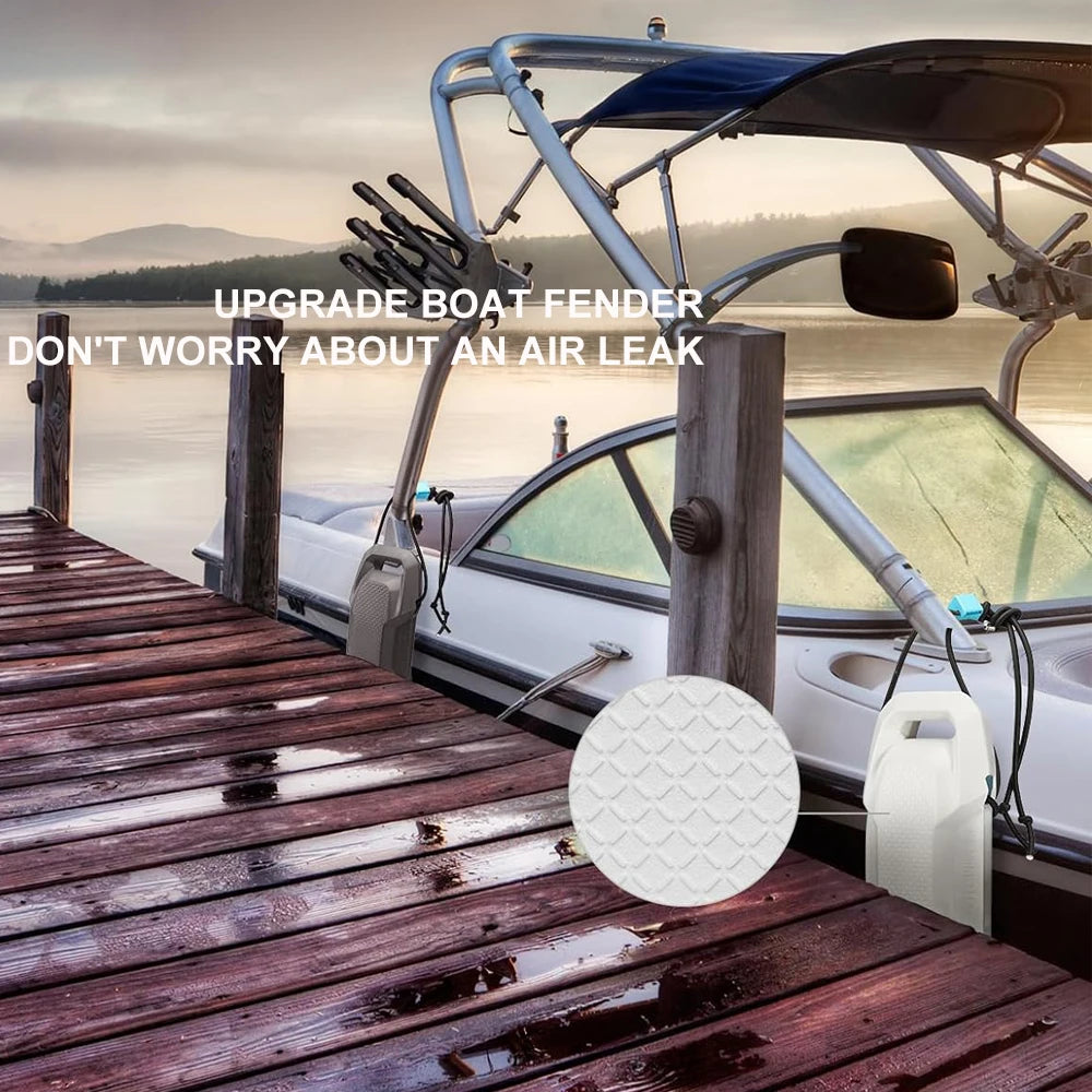 KEMITOUR Boat Fenders for Docking – Universal Marine Bumpers Marine Boat Fenders Nixie