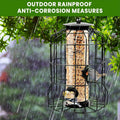 4-Port Squirrel-Proof Tubular Hanging Bird Feeder – Weatherproof Hanging Bird Feeder Nixie Default Title