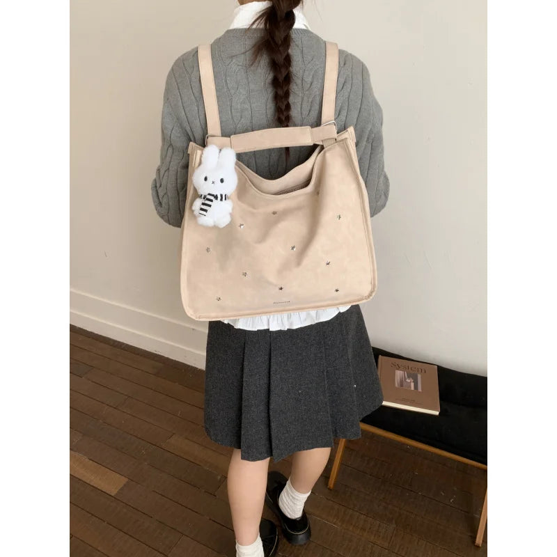Korean-Style Women's Large Capacity Commuter Shoulder Bag Women's Shoulder Bag Nixie