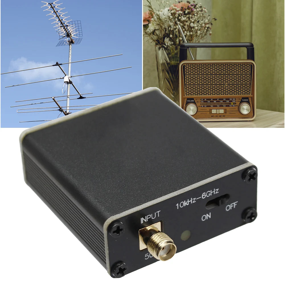 10kHz–6GHz Low Noise Amplifier 20dB LNA Module RF & SDR RF LNA Module Nixie