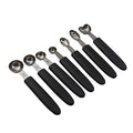 7-Piece Stainless Steel Melon Baller & Fruit Scoop Set Melon Baller Set Nixie 7pcs