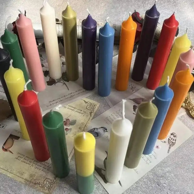Cylindrical Pillar Candle Silicone Mold – DIY Craft Making