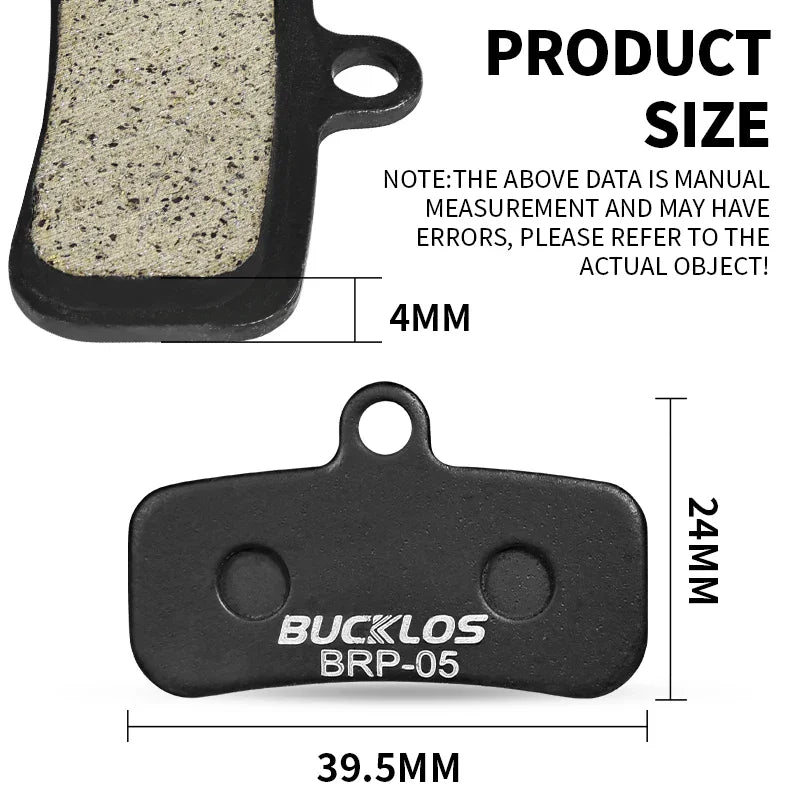 BUCKLOS Disc Brake Pads – Shimano N03A H03A D03S MTB Bike Disc Brake Pads Nixie