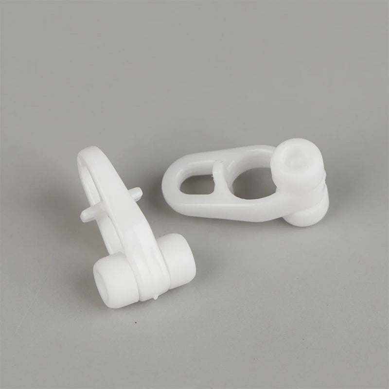 50pcs Curtain Rail Sliding Wheel Hooks – Universal Straight & Curved Curtain Rail Hooks Nixie