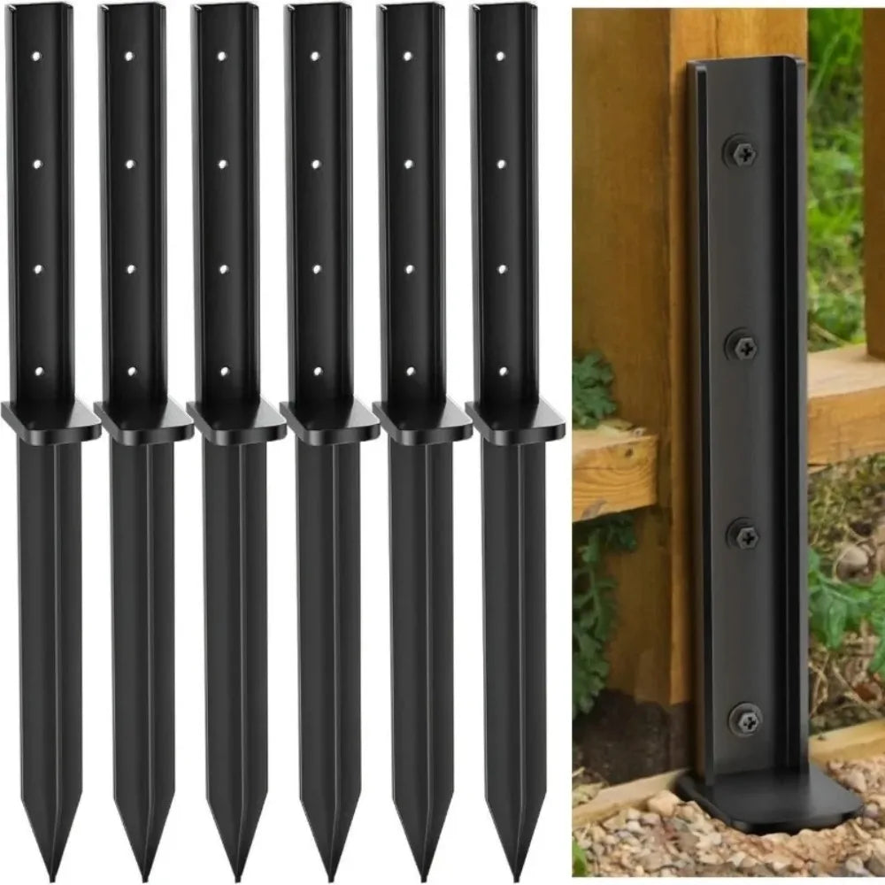 Metal Fence Ground Anchor Kit – Heavy-Duty Grounding Plug Fence Ground Anchor Nixie