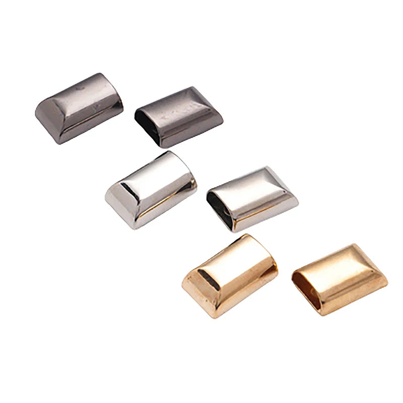 10Pcs Metal Zipper Tail Stoppers with Screw – DIY Sewing Zipper Hardware Accessory Nixie