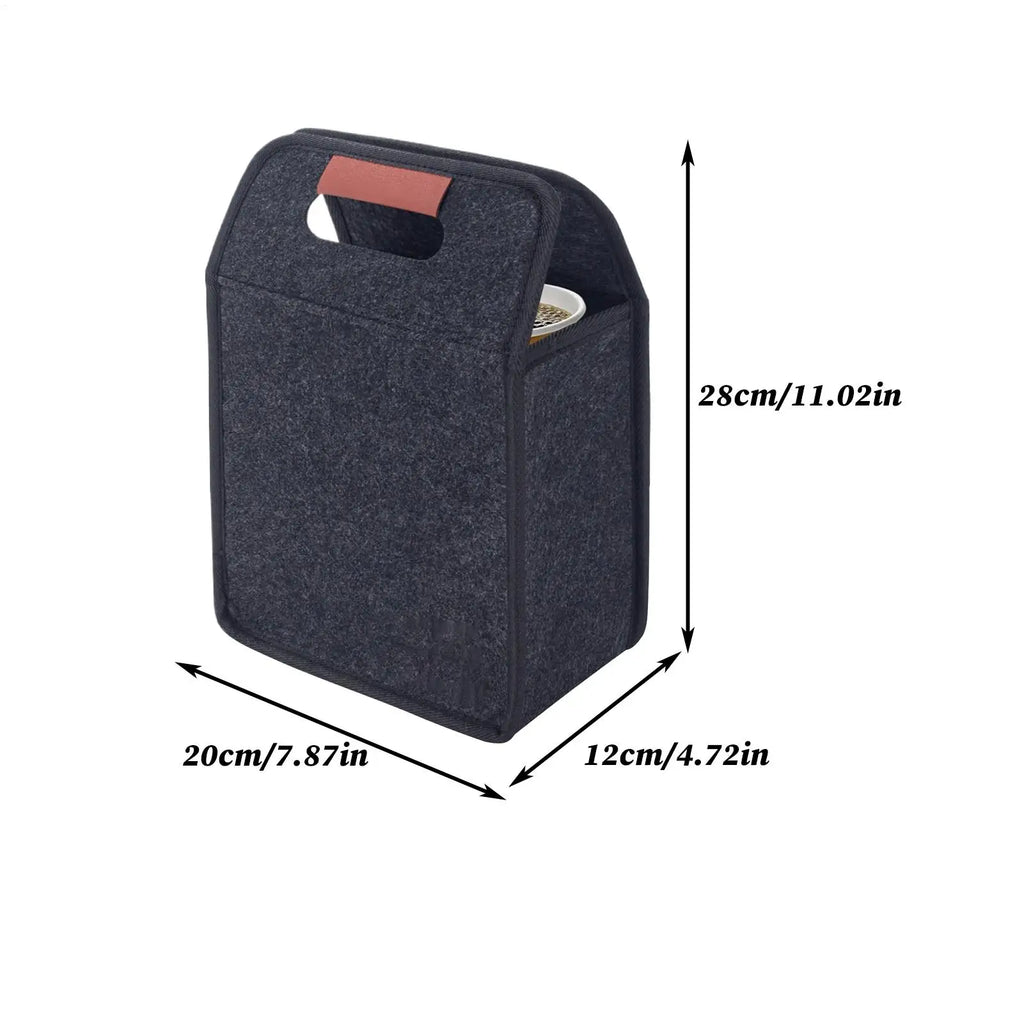 Reusable Felt Drink Cup Carrier Foldable Tote Bag with Handles Drink Cup Carrier Nixie