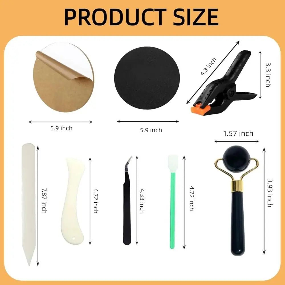 86pc Card Flattening & Cleaning Kit for Collectible Cards Card Care Kit Nixie