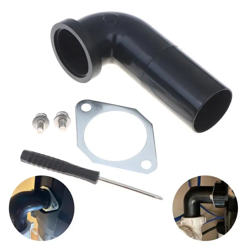 Garbage Disposal Elbow Replacement Kit – Drain Flange & Gasket