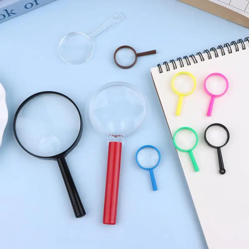 10-Pack Mini Magnifying Glass for Kids – School & Outdoor Science Kids Magnifying Glass Nixie