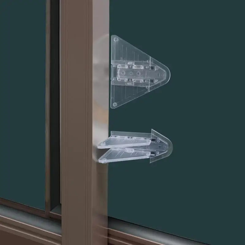 Transparent Child Safety Sliding Window & Door Lock