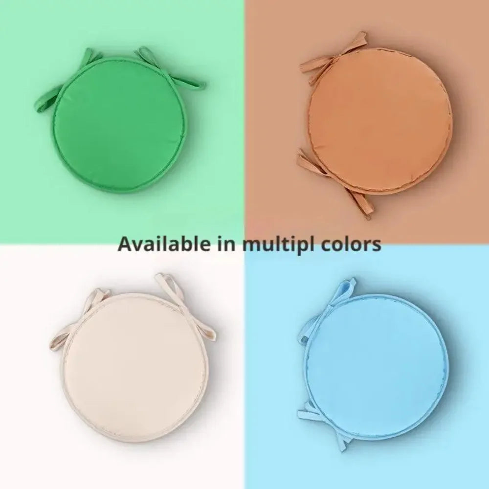 Thickened Round Chair Cushion 30cm Washable Sponge Seat Pad Chair Seat Cushion Nixie