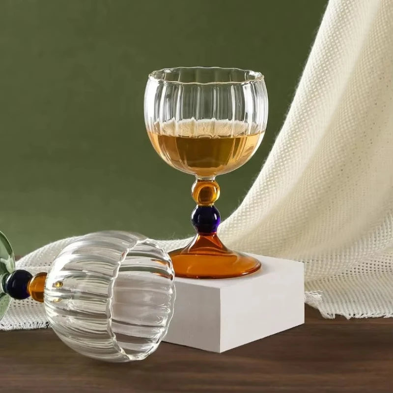 Luxury Champagne & Wine Glass | Heat-Resistant Gift Glass Luxury Drinkware Glass Nixie