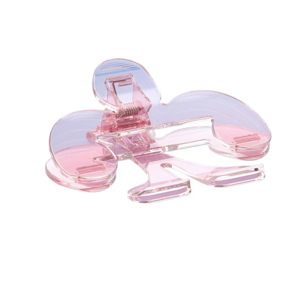 Transparent Acrylic Book Clip Holder 12° Anti-Slip Reading Stand Book Clip Holder Nixie Pink1