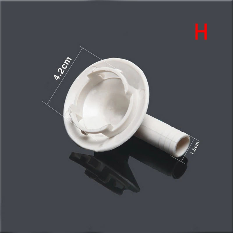 AC Drain Hose Connector Elbow Fitting with Rubber Ring for Gree Kelon AC Drain Connector Nixie H