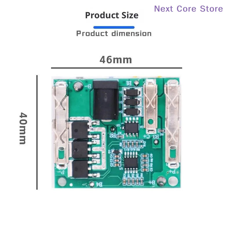 5S 21V Li-Ion BMS Protection Circuit Board for Power Tools BMS Circuit Board Nixie
