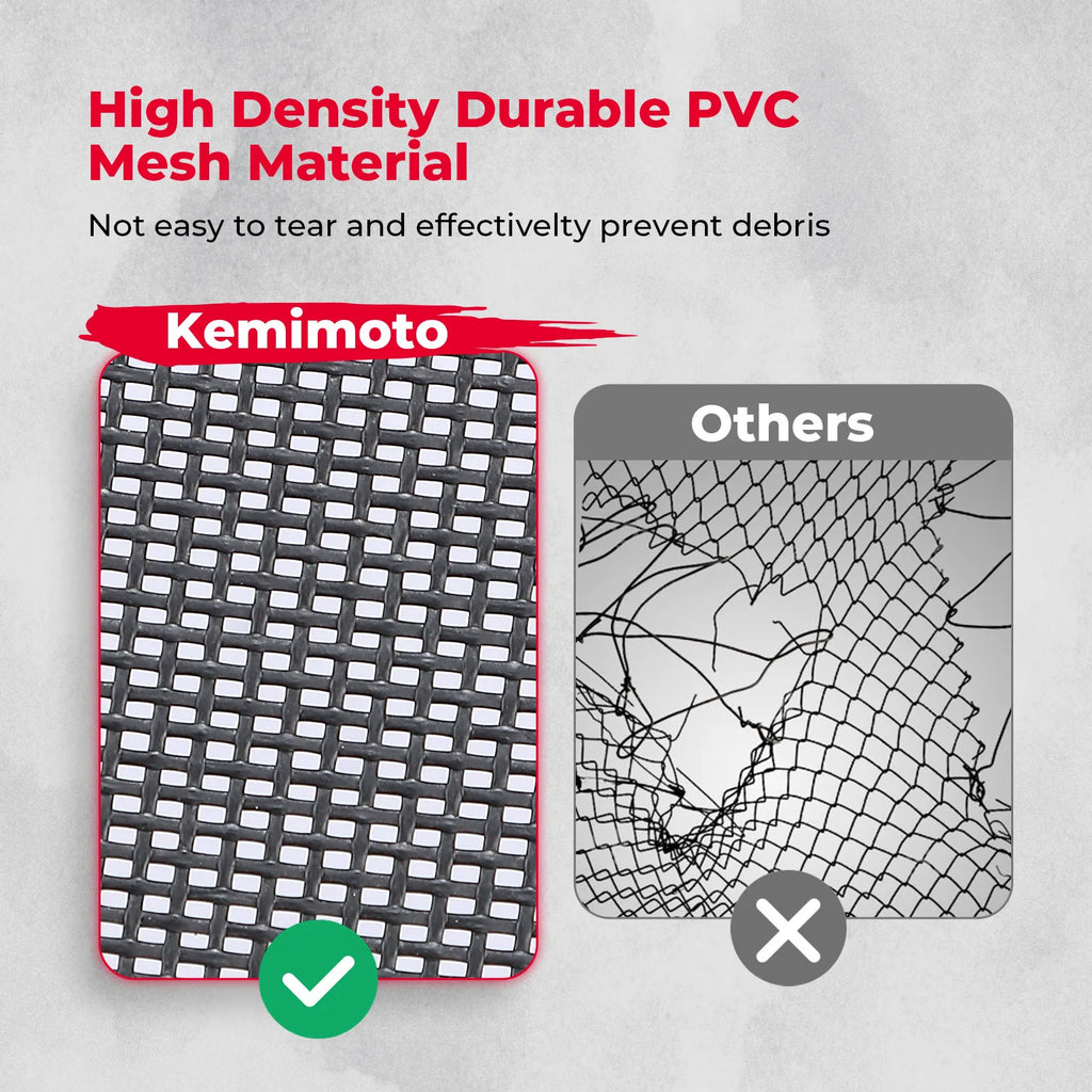 PVC Mesh Door Net for Can-Am Maverick X3 Max 4-Door 2017-2026 UTV Door Mesh Net Nixie