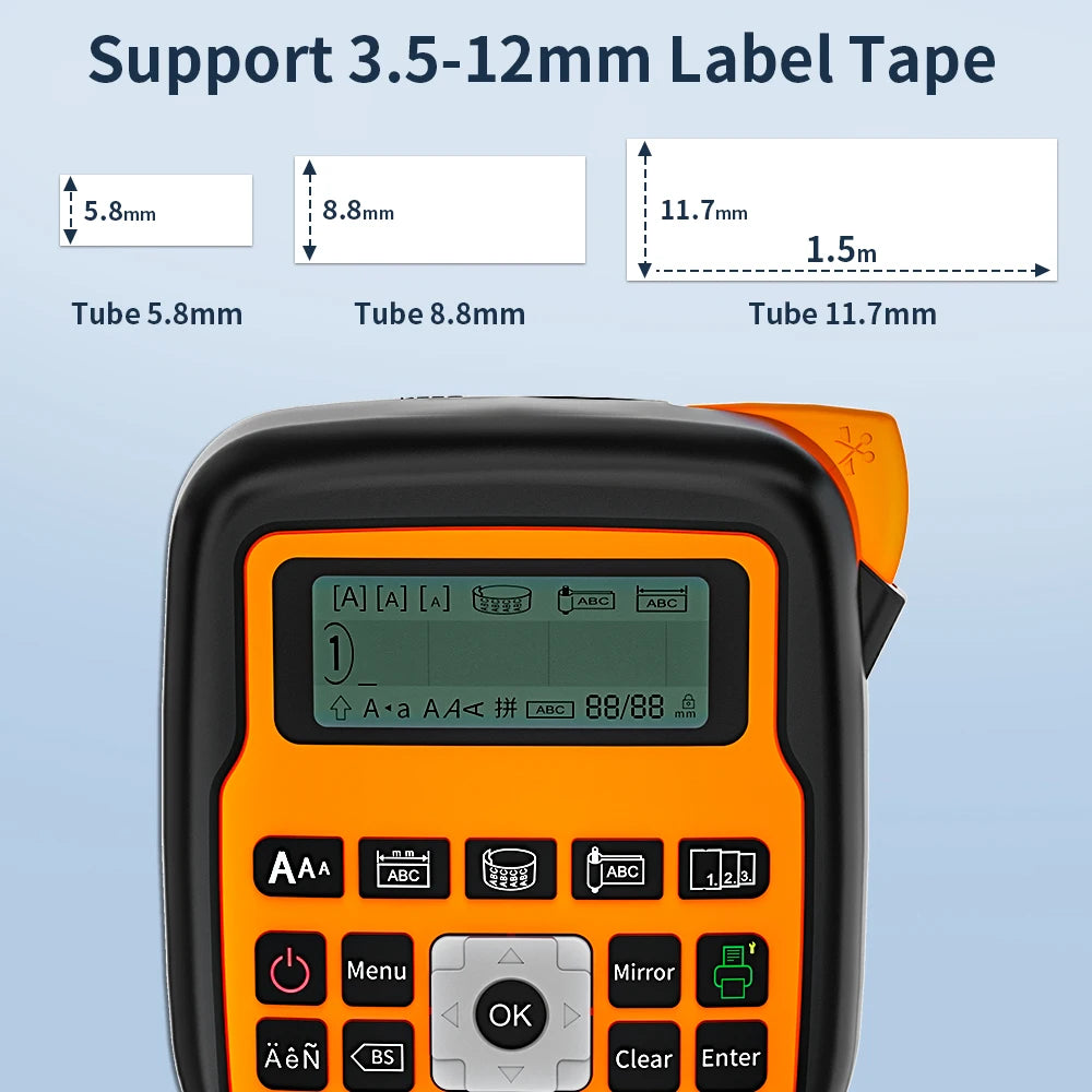 MarkDomain E1000 Portable Industrial Label Printer 203dpi