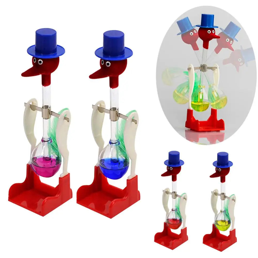 Drinking Bird Bobbing Lucky Bird Toy – Desk Decor & Kids Gift Novelty Desk Toy Nixie