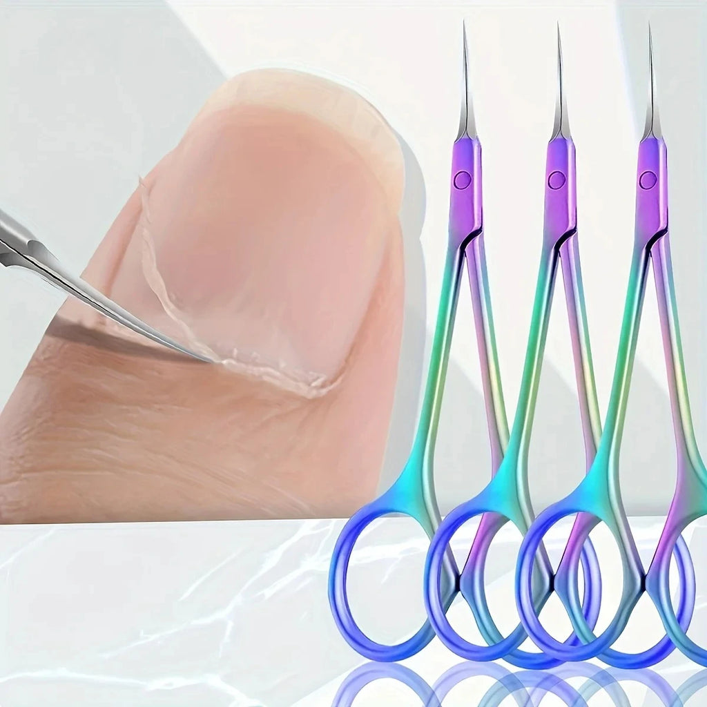 Stainless Steel Cuticle Scissors – Nail & Dead Skin Care Tool Cuticle Scissors Nixie