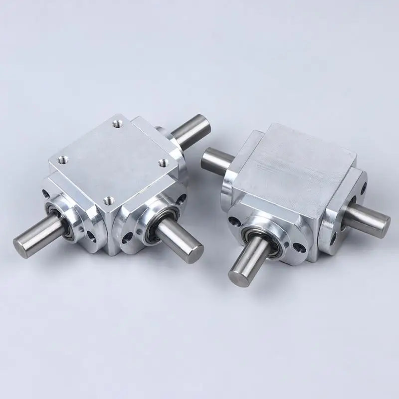1:1 Bevel Gear Reduction Gearbox 8MM 20T Right Angle Spiral Bevel Gear Gearbox Nixie