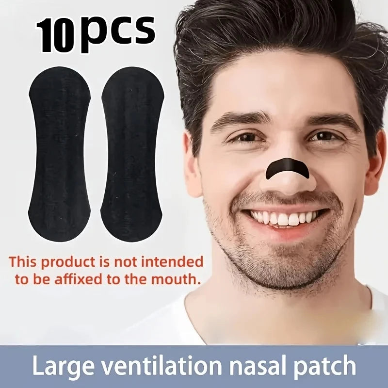 10pcs Black Breathable Sports Nose Pads – Easy On & Off Eyewear Nose Pads Nixie 10pcs