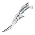 4-in-1 Heavy-Duty Poultry Shears Stainless Steel Kitchen Scissors Poultry Kitchen Shears Nixie Silver