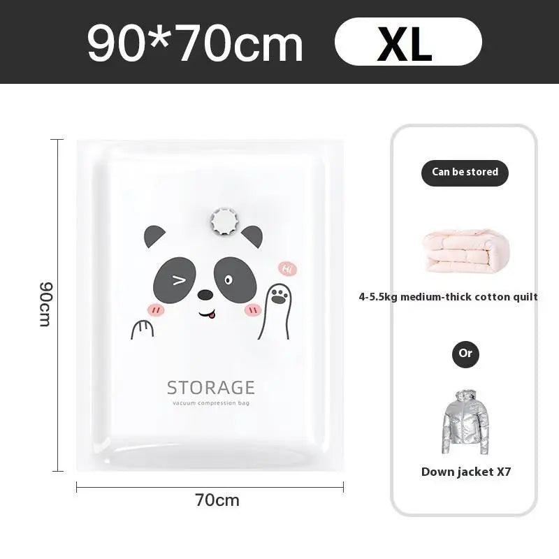Vacuum Storage Bags for Clothes & Quilts | Space-Saving PA+PE