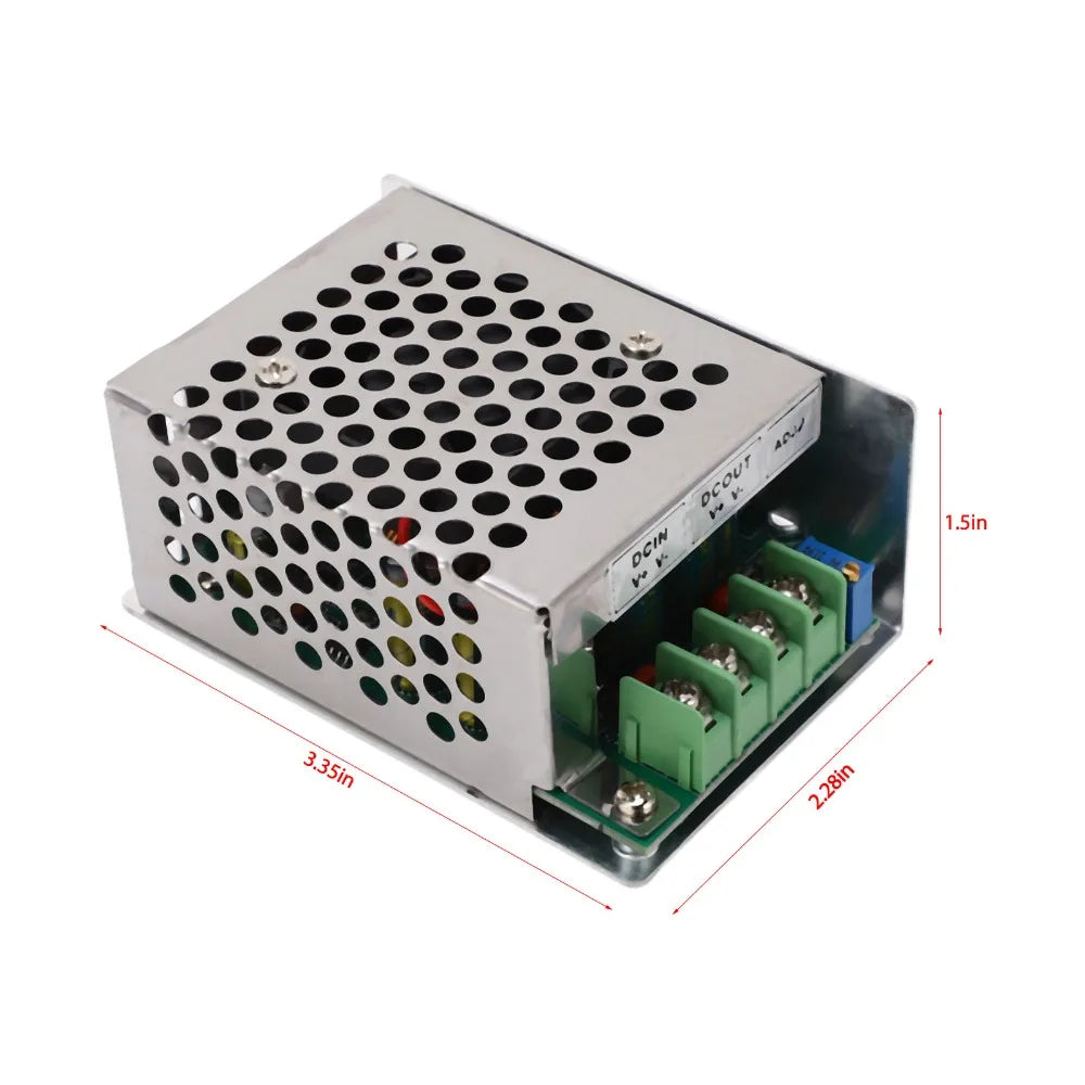 DC-DC Step Down Module 12-75V to 2.5-50V 400W Adjustable DC-DC Converter Module Nixie