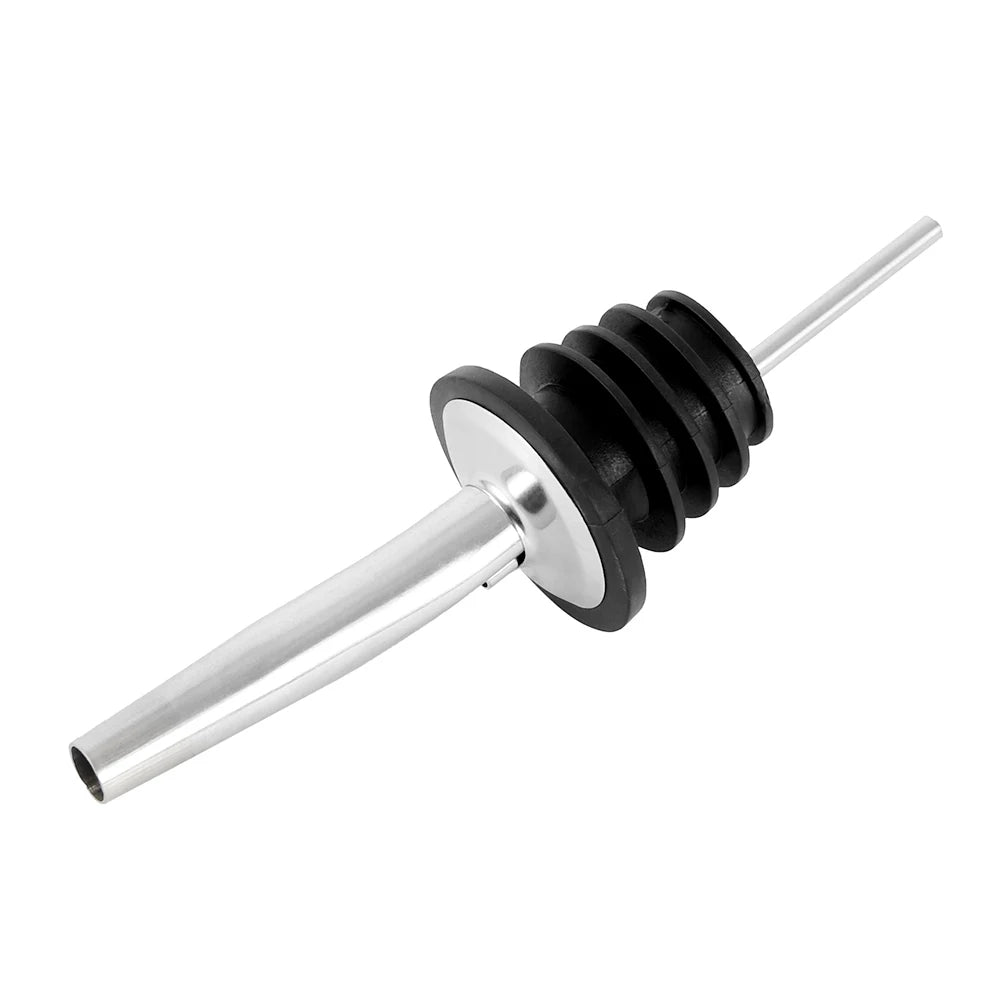 12-Pack Stainless Steel Bottle Pourers with Caps | Bar Spouts Bar Bottle Pourers Nixie