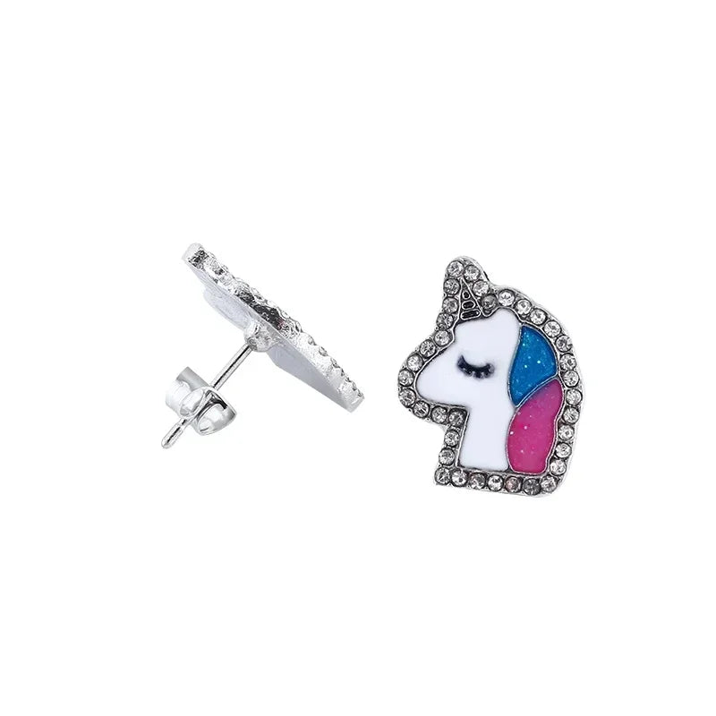 Crystal Stud Earrings for Women – Trendy Geometric Fashion Crystal Stud Earrings Nixie