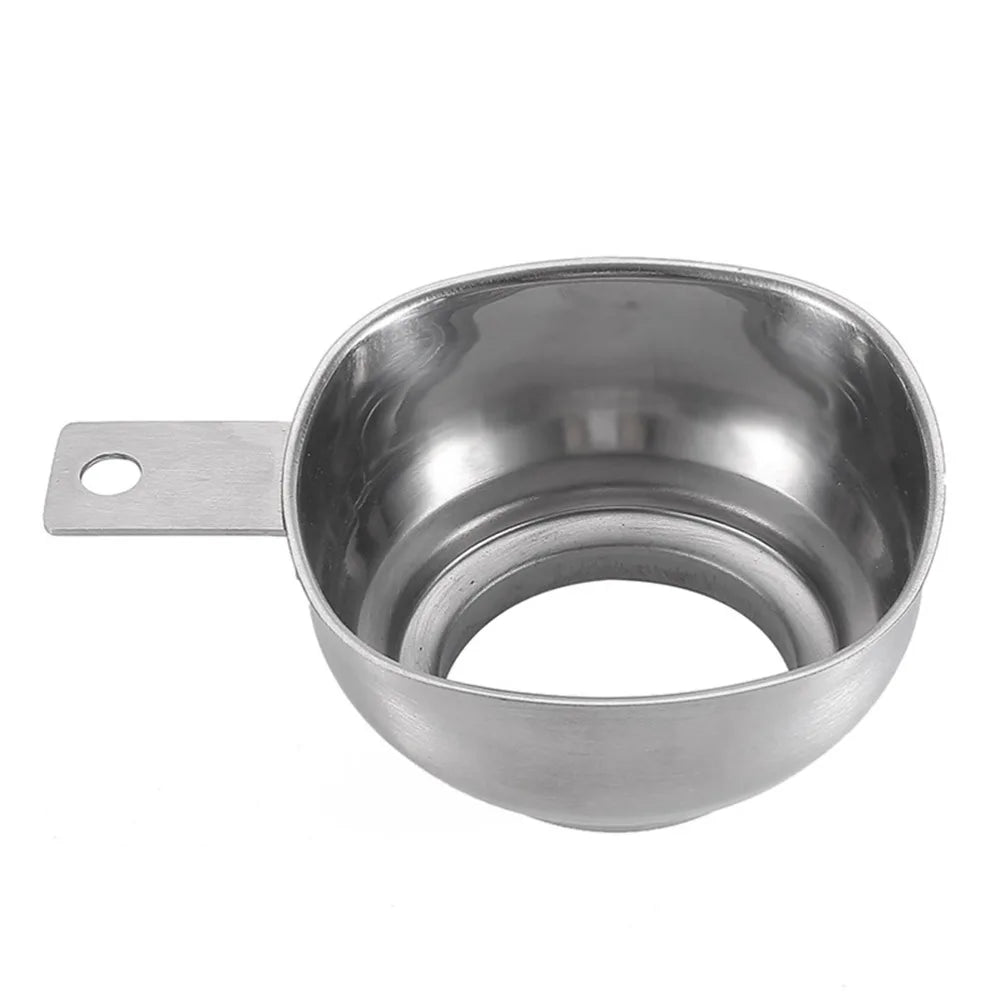 Stainless Steel Wide Mouth Canning Funnel with Handle Kitchen Funnel Nixie