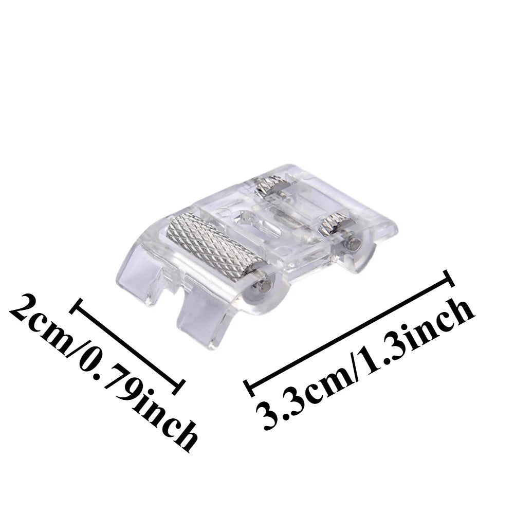 Roller & Non-Stick Zigzag Presser Foot | Low Shank Machines Sewing Presser Foot Nixie 1 pc
