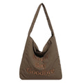 Women's Large Capacity Tote Bag – Lightweight Shoulder Handbag Women's Tote Bag Nixie BB-725-Brown Extra Large