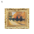 1/12 Scale Resin Photo Frame Dollhouse Miniature Decor Accessory Dollhouse Miniature Nixie 1